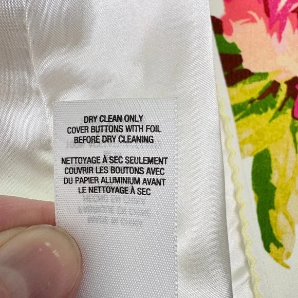 Juicy Couture  - Floral Print Jacket, Spring 2012 Collection - Small Petite - Picture 10 of 10